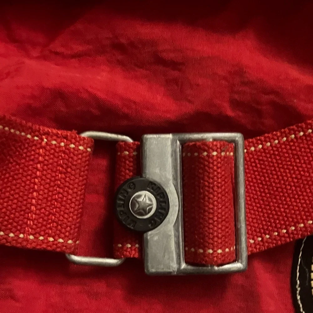 Kipling Vintage Red Travel Bag - Picture 3 of 10